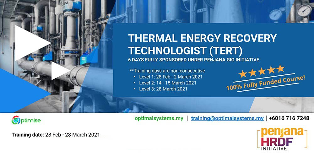 Inaugural Thermal Energy Technologist (TERT) Certification Training Programme 2