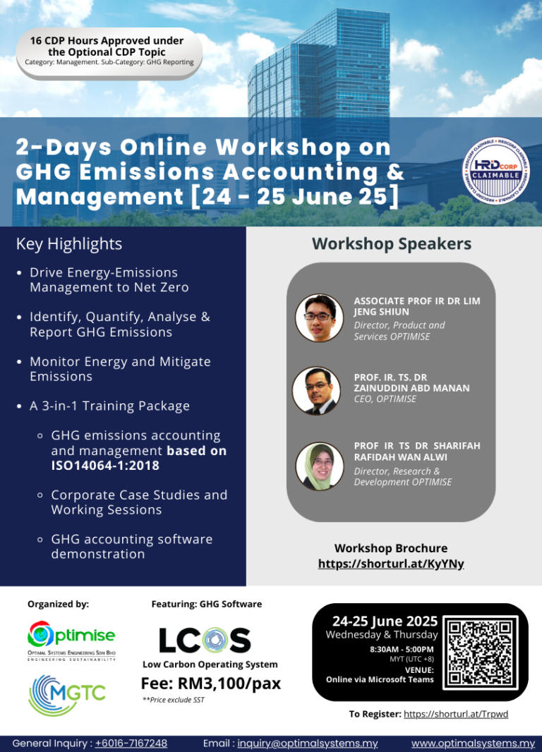 Energy & Emission Management for All 5 Energy & Emission Management for All 5