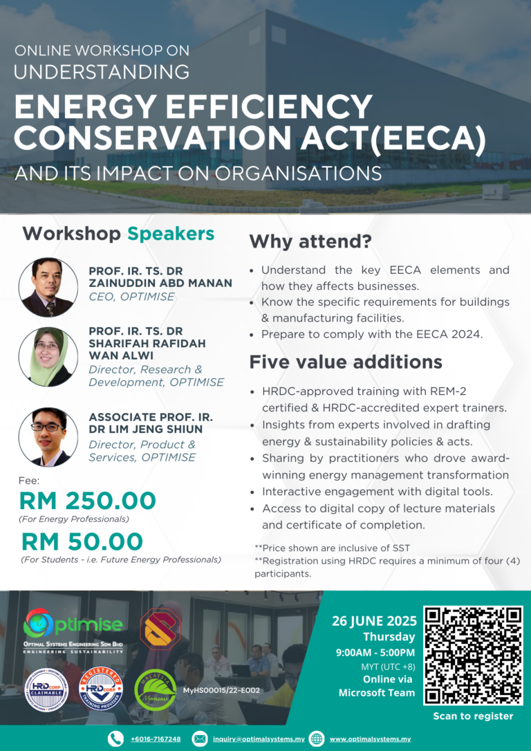 Energy & Emission Management for All 4 Energy & Emission Management for All 4